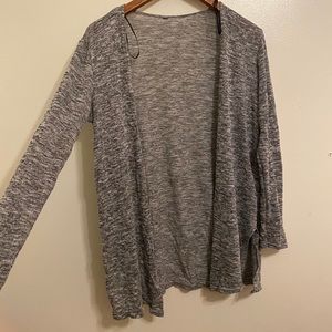 Super soft and flowy gray blend cardigan